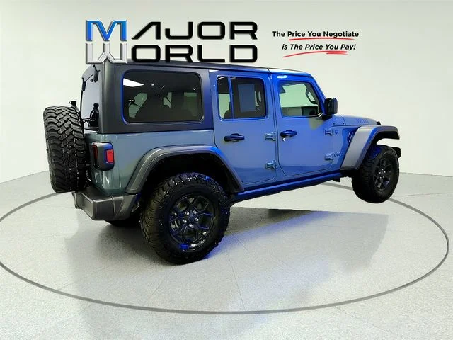 Used 2025 Gray Jeep Willys 4xe image 7