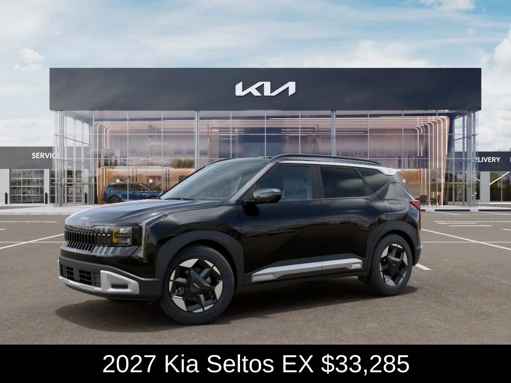New 2027 Aurora Black Pearl Kia EX image 4