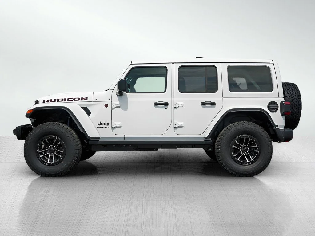 New 2026 Bright White Clearcoat Jeep Rubicon X image 4