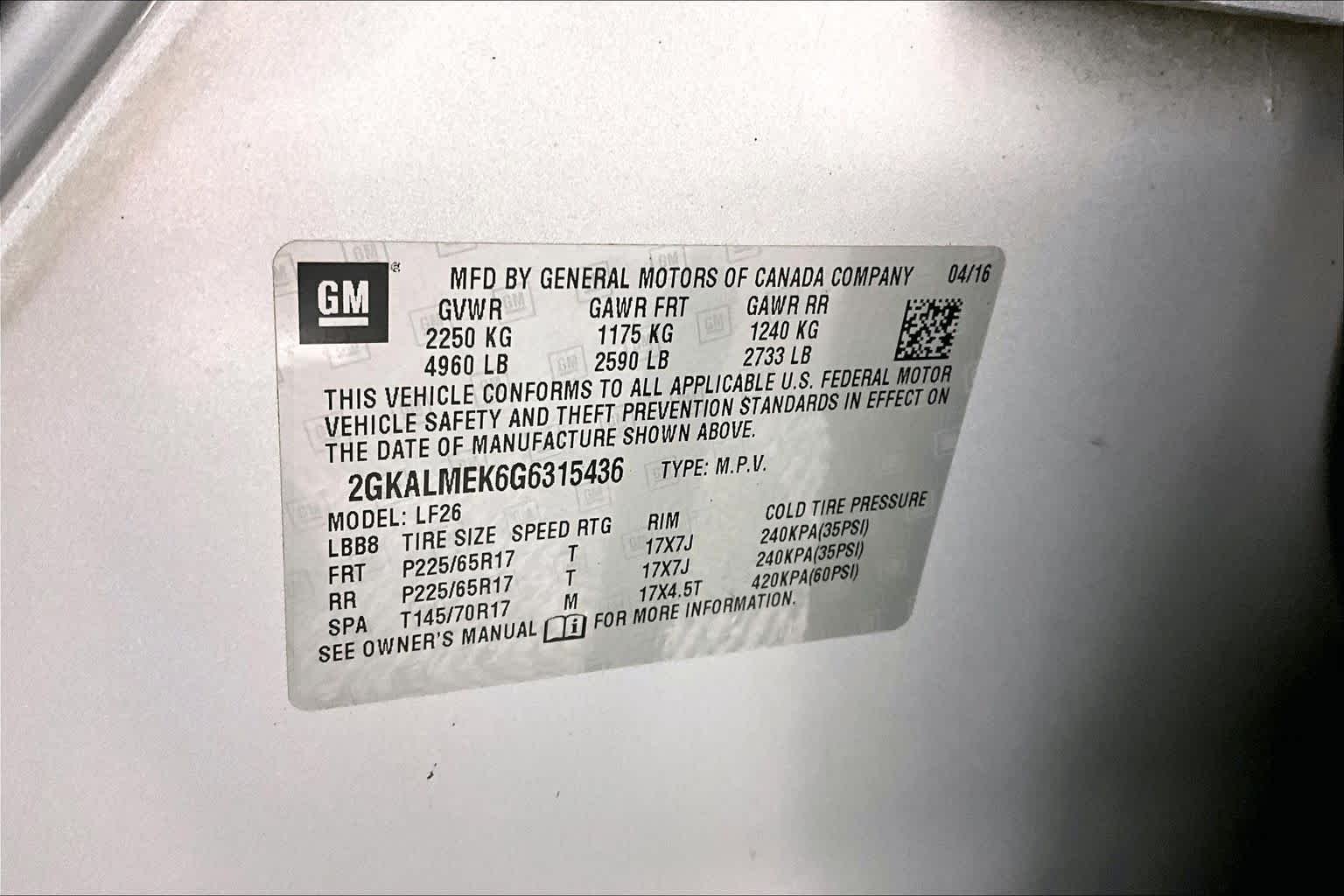 Used 2016 Quicksilver Metallic GMC SLE image 32