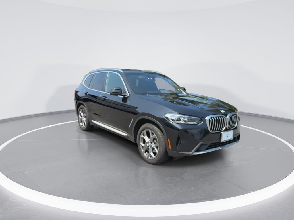 Certified Used 2024 Black Sapphire Metallic BMW xDrive30i image 2