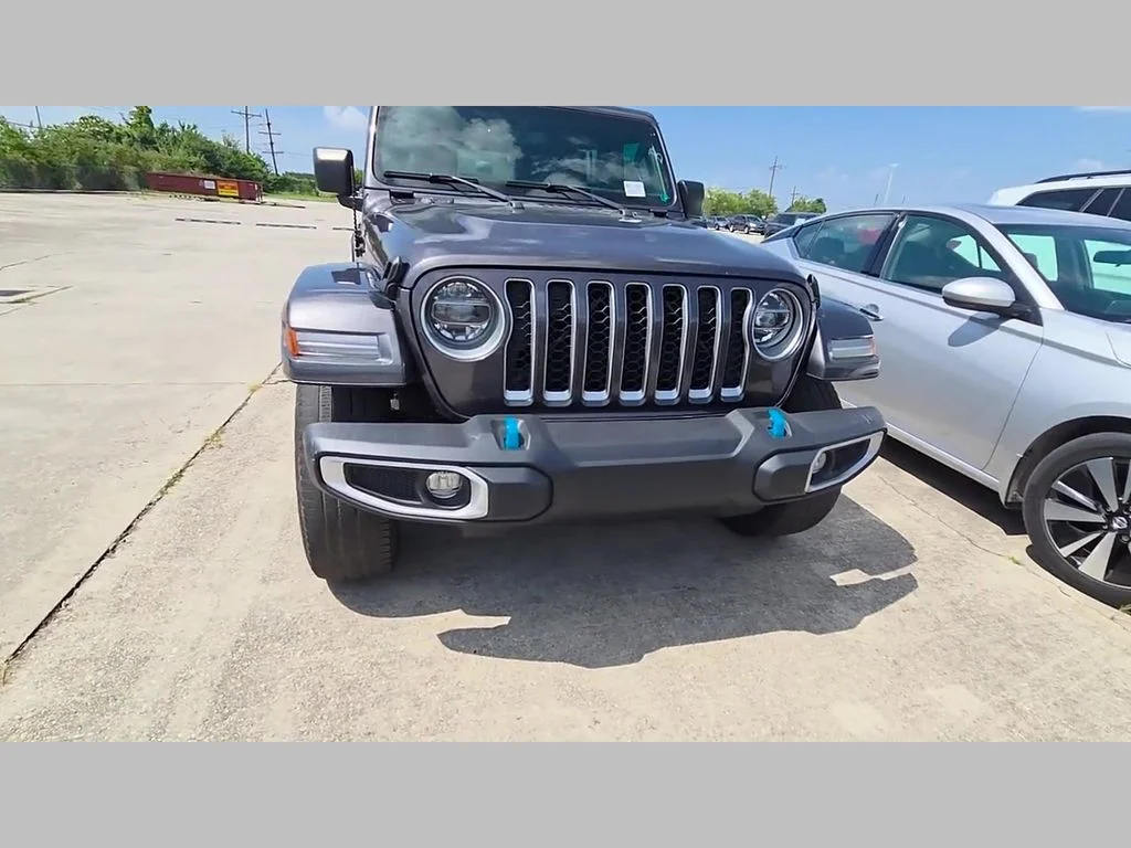 Certified Used 2022 Gray Jeep Unlimited Sahara 4xe image 47