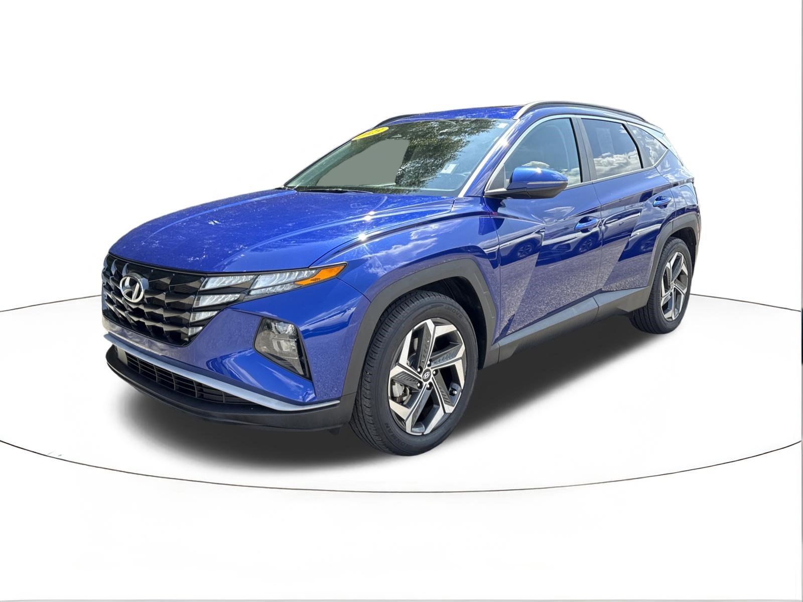 Certified Used 2023 Intense Blue Hyundai SEL image 7
