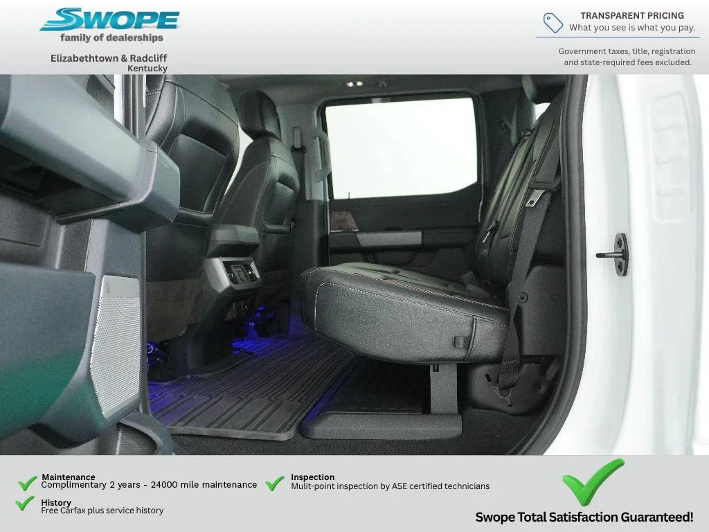 Used 2023 Oxford White Ford LARIAT image 11
