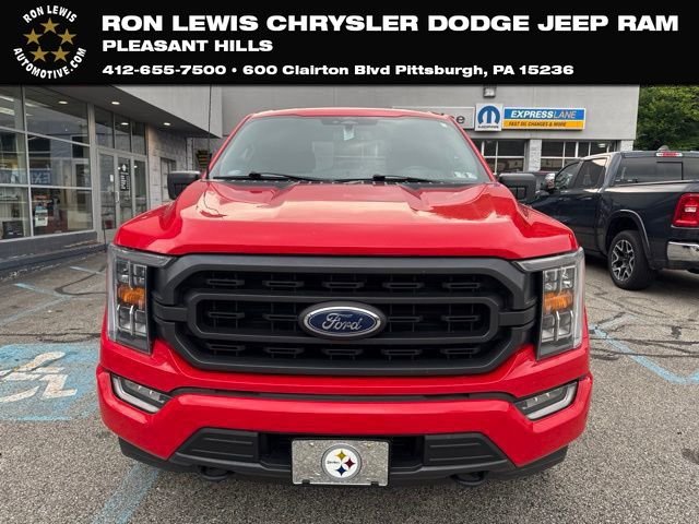 Used 2022 Red Ford XLT image 1