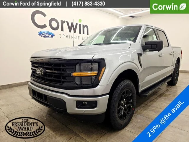 New 2026 Iconic Silver Metallic Ford XLT image 1