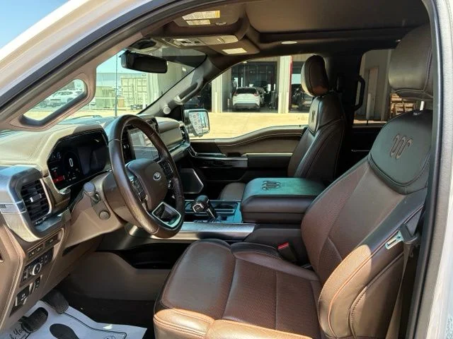 Used 2021 White Metallic Ford King Ranch image 7