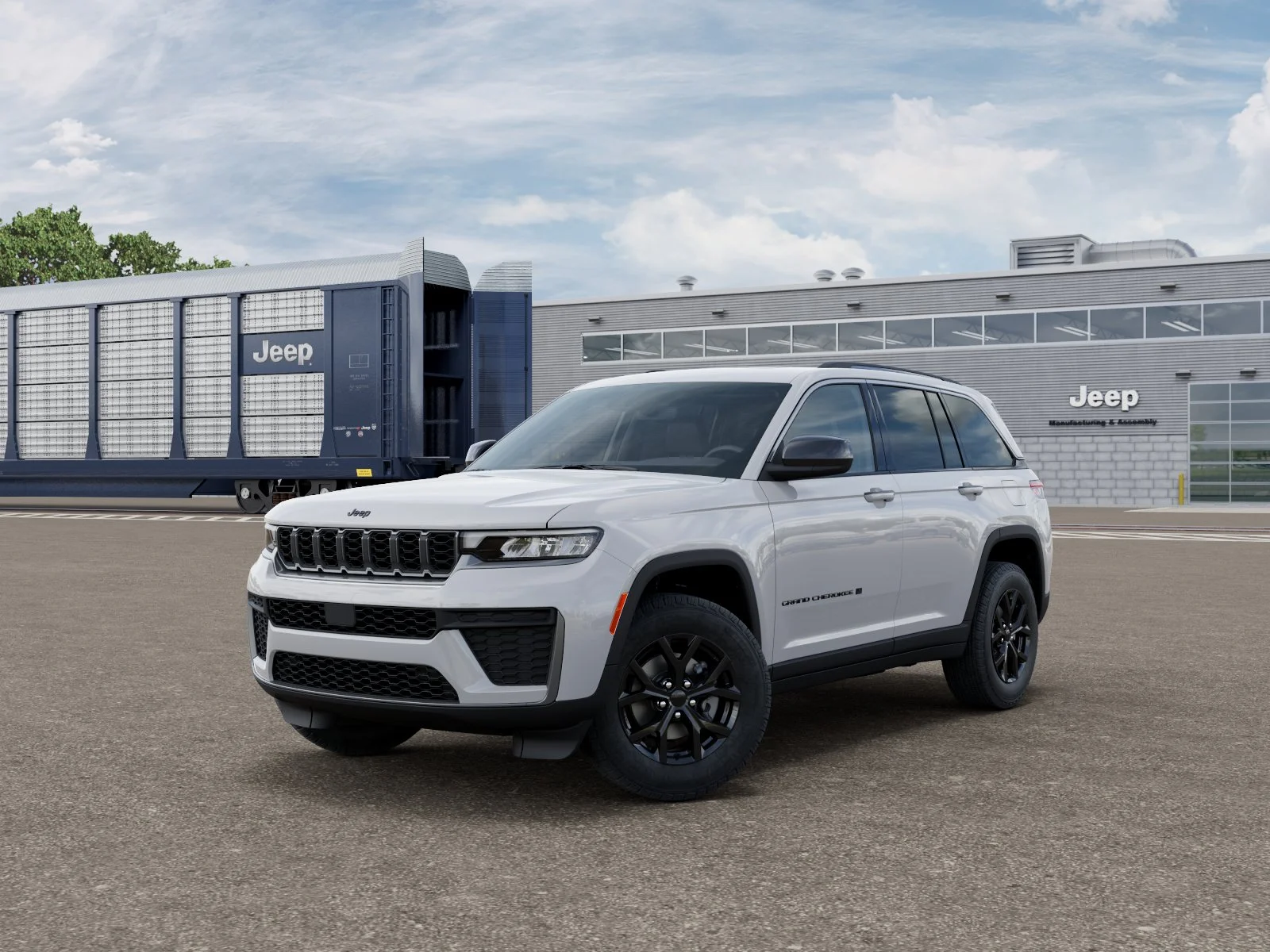 New 2026 Bright White Clearcoat Jeep Altitude image 1