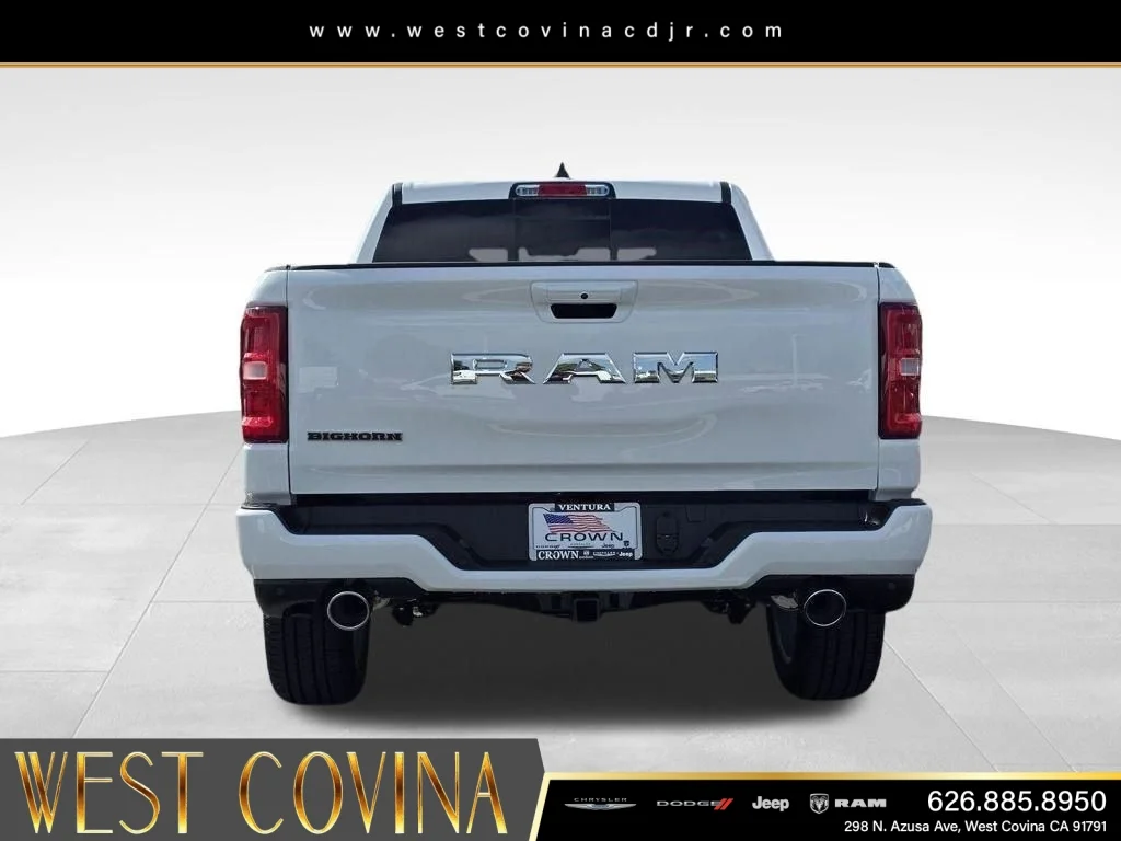 New 2026 Bright White Clear-Coat Exterior Paint RAM Big Horn/Lone Star image 6