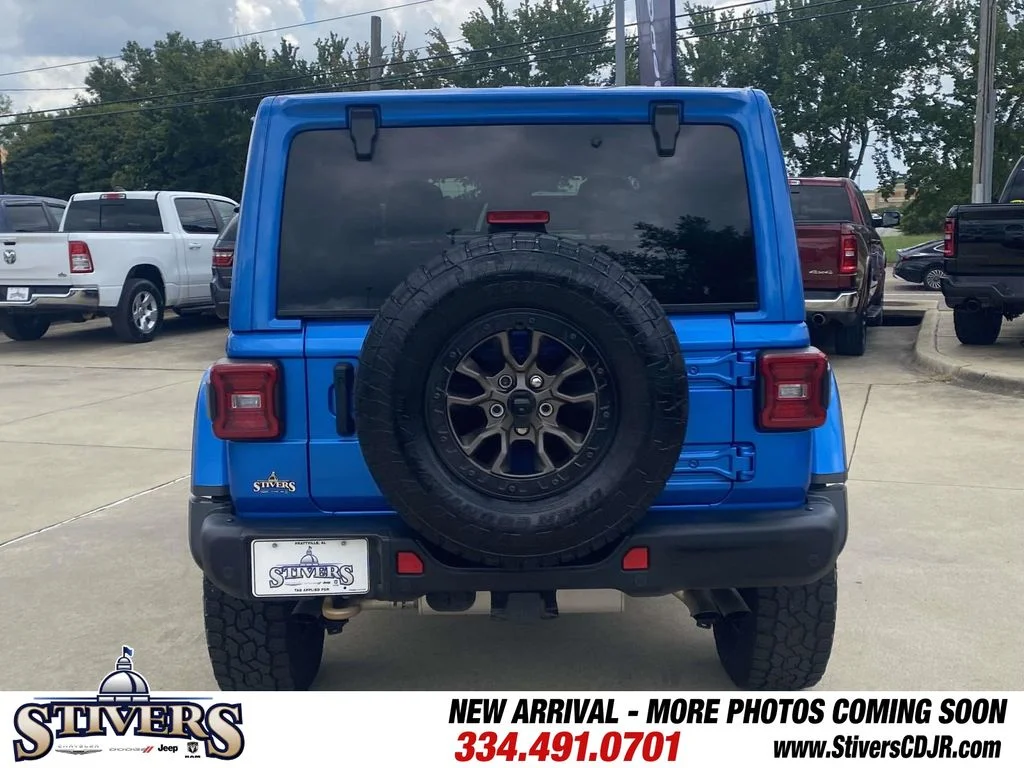 Used 2022 Blue Jeep Unlimited Rubicon 392 image 41