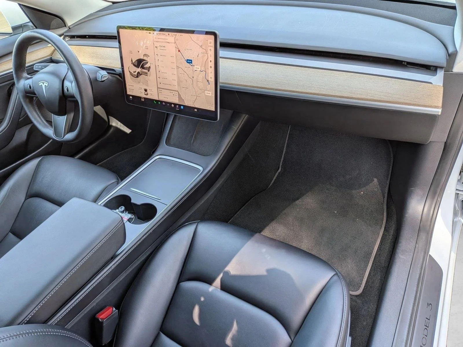 Used 2022 Pearl White Multi-Coat Tesla Long Range image 22