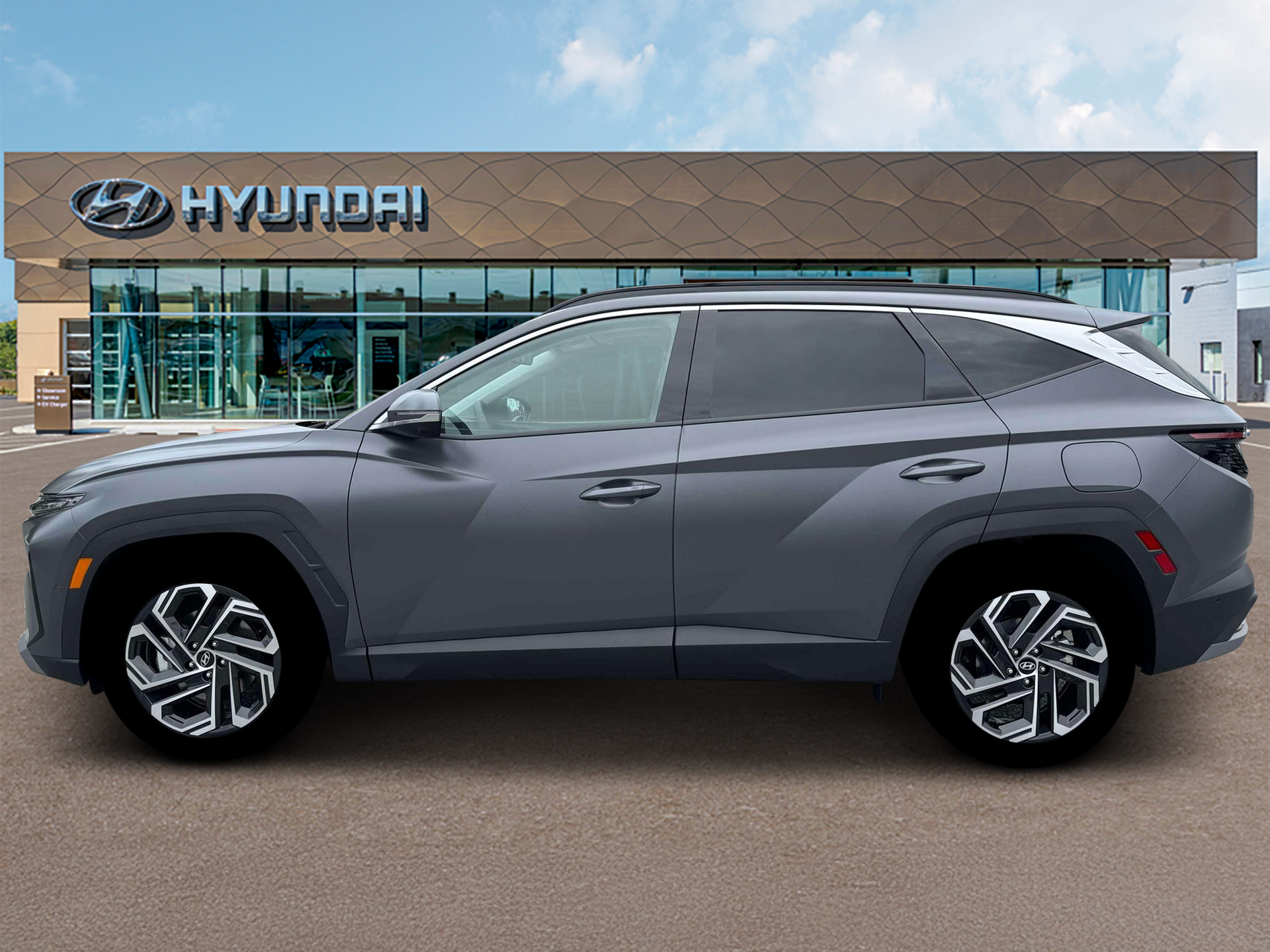 New 2026 Gray Hyundai Limited image 3