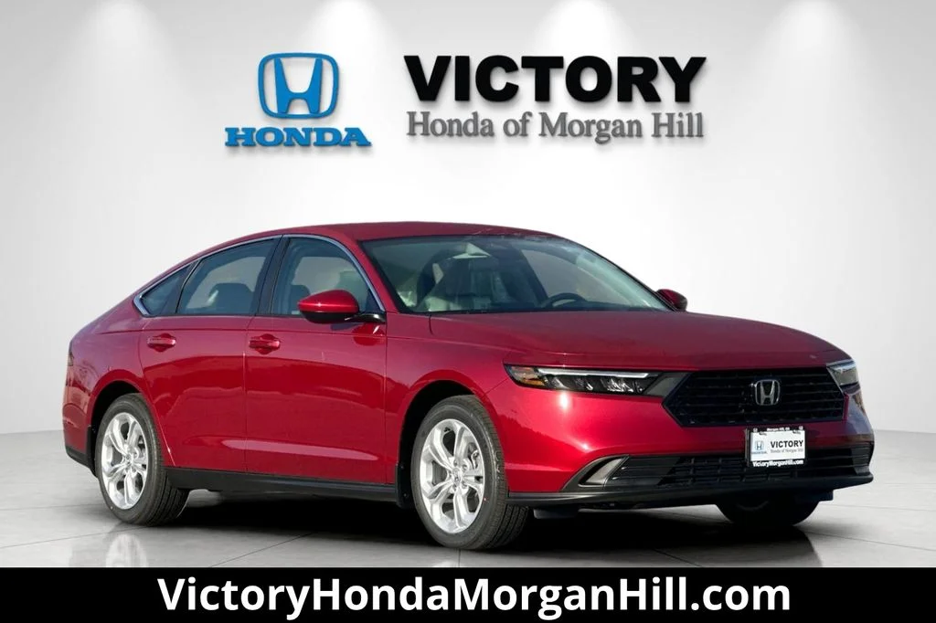 New 2026 Radiant Red Metallic Honda LX image 1