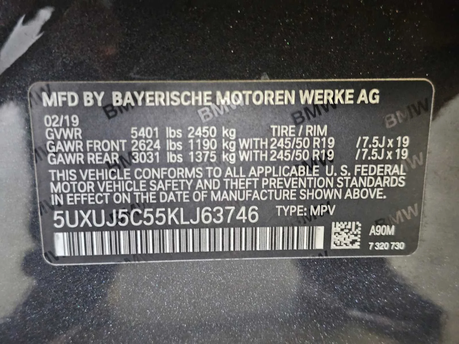 Used 2019 Dark Graphite Metallic BMW M40i image 40