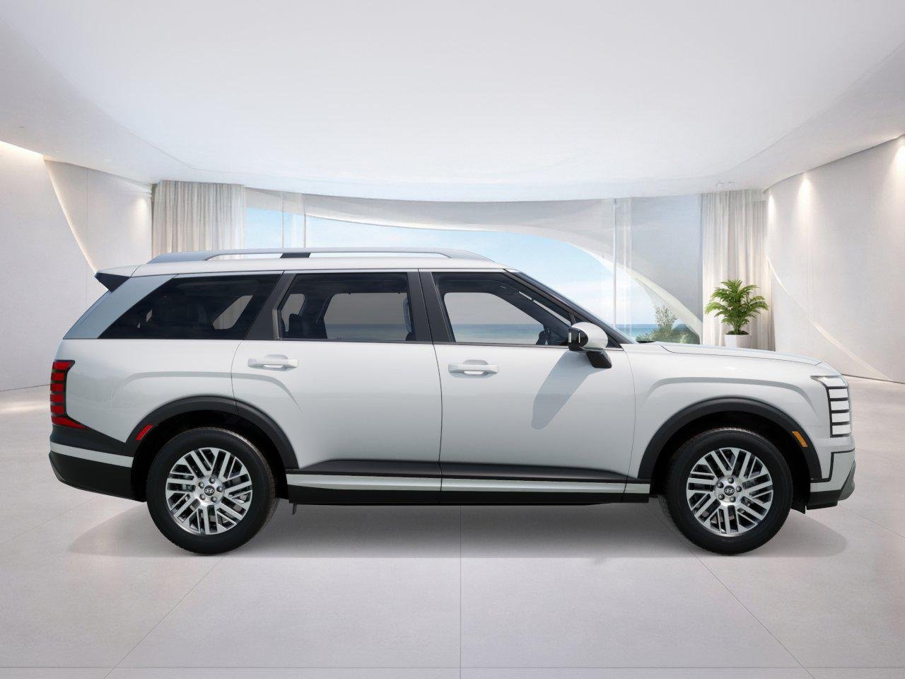 New 2027 Creamy White Pearl Hyundai SEL 7P image 7