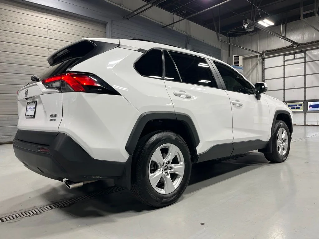 Used 2021 Super White Toyota XLE image 7