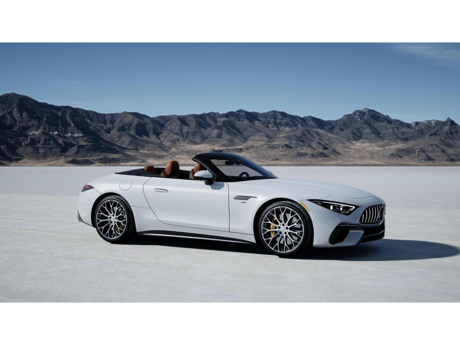 New 2026 MANUFAKTUR Moonlight White Metallic Mercedes-Benz SL 63 AMG® image 13