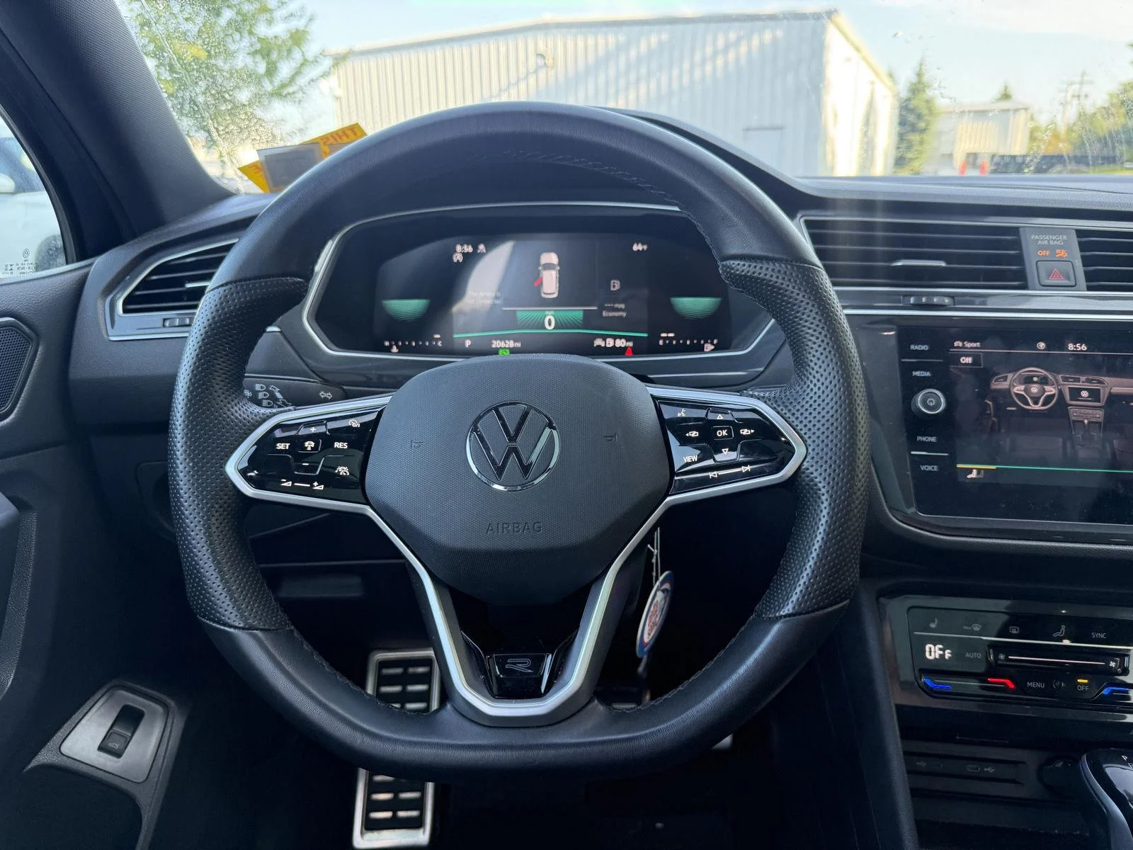 Used 2024 Platinum Gray Metallic Volkswagen SE R-Line Black image 9