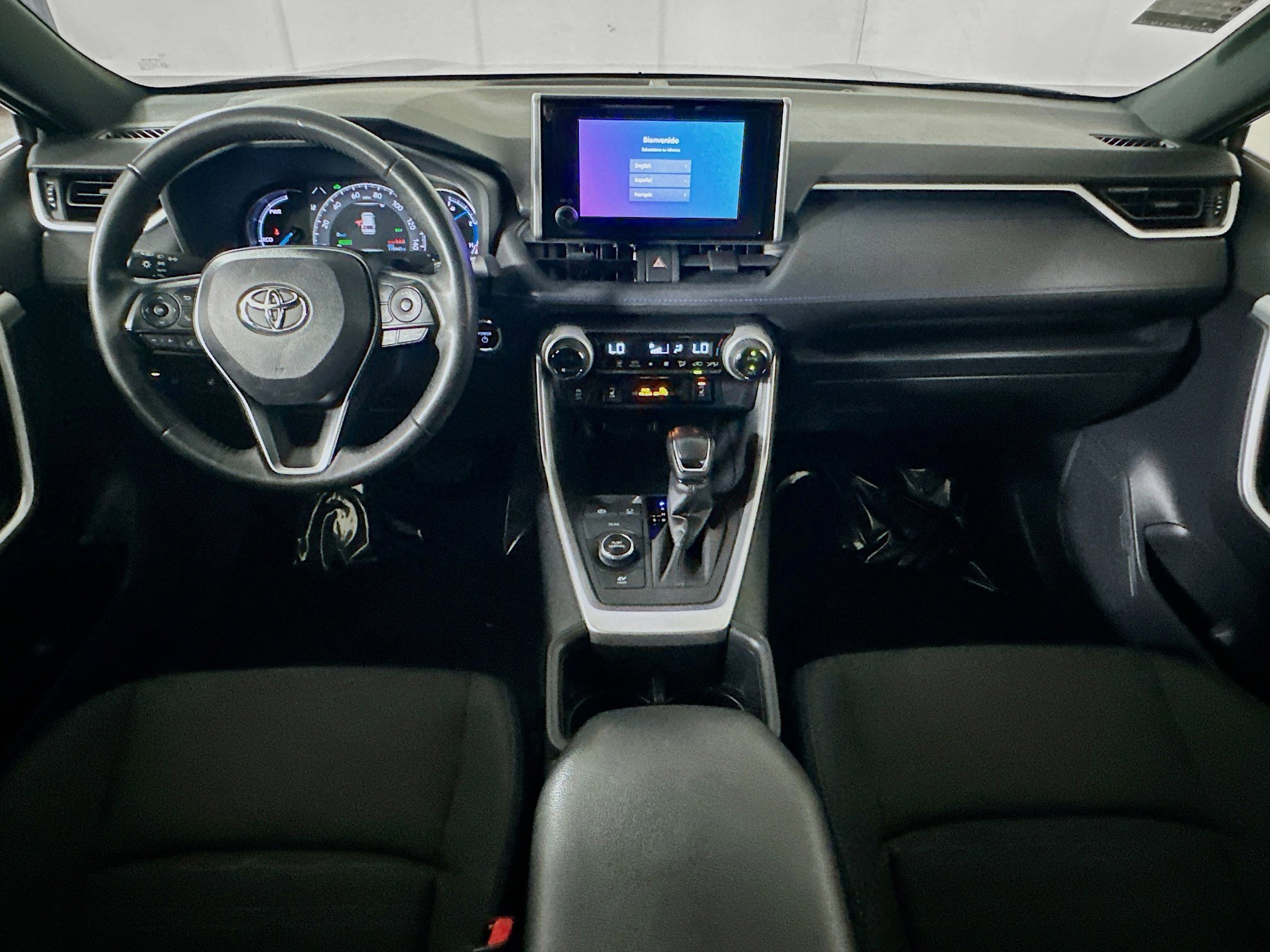 Used 2025 Magnetic Gray Metallic Toyota Hybrid SE image 27