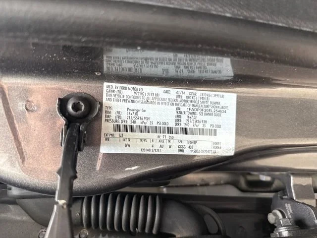 Used 2014 Sterling Gray Metallic Ford SE image 16