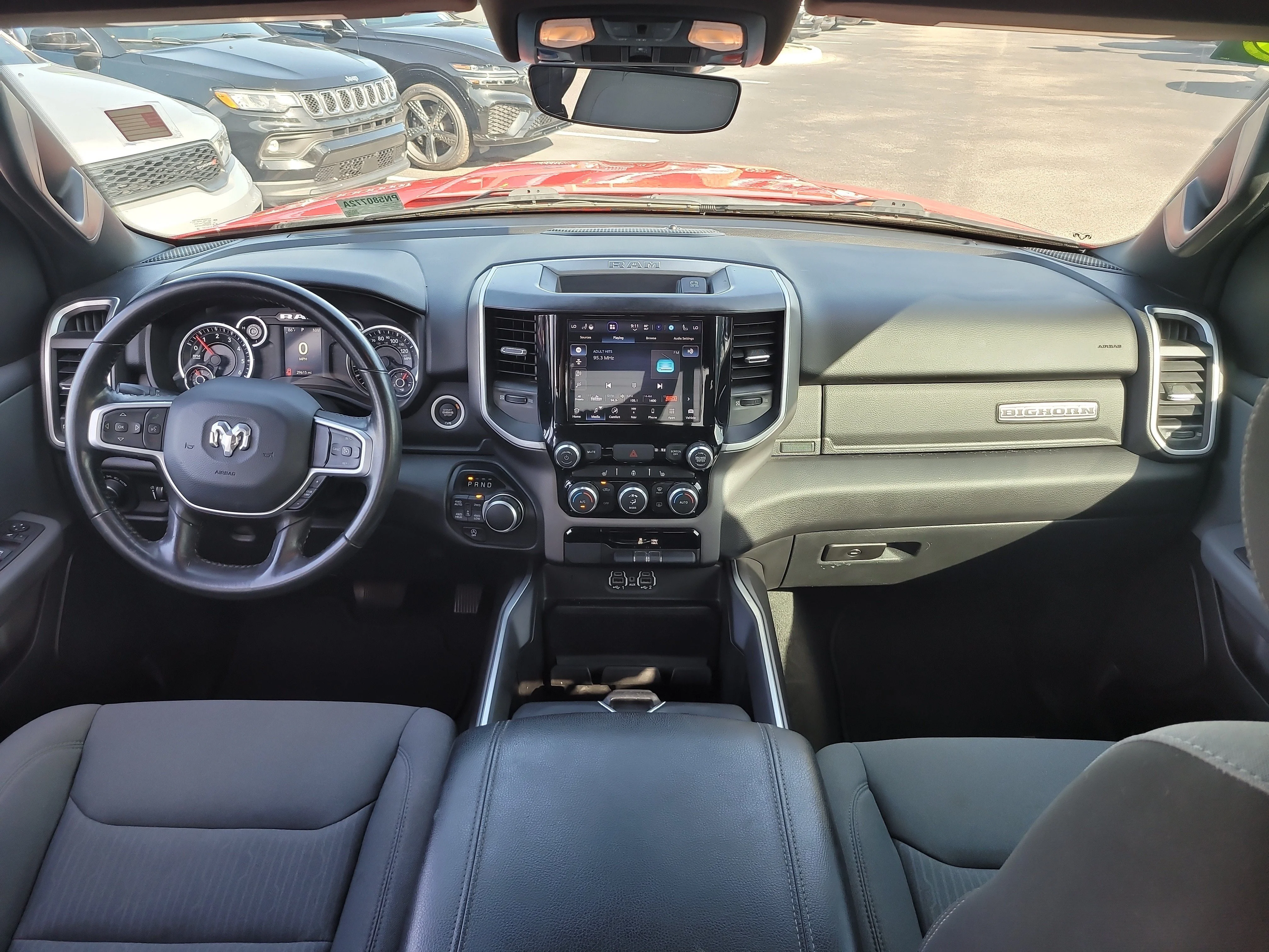 Used 2023 Flame Red Clearcoat Ram Big Horn image 15