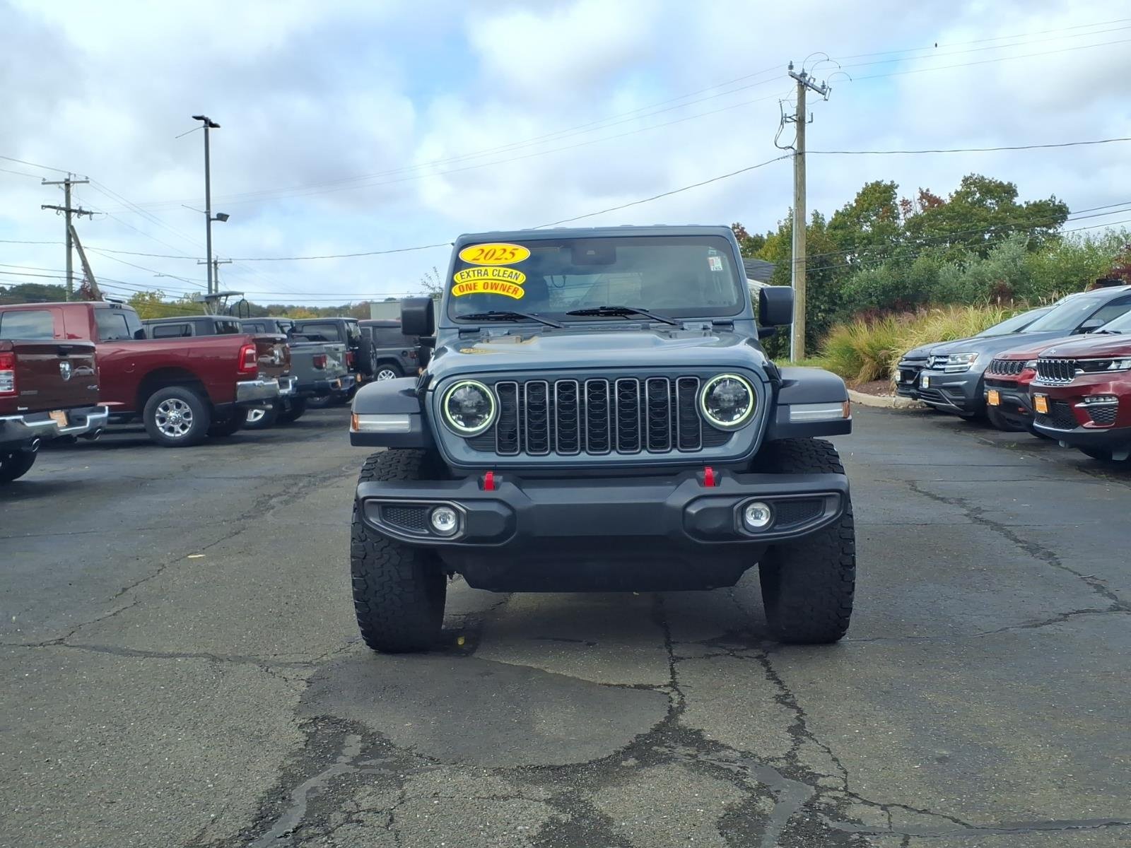 Certified Used 2025 Gray Jeep Rubicon image 2