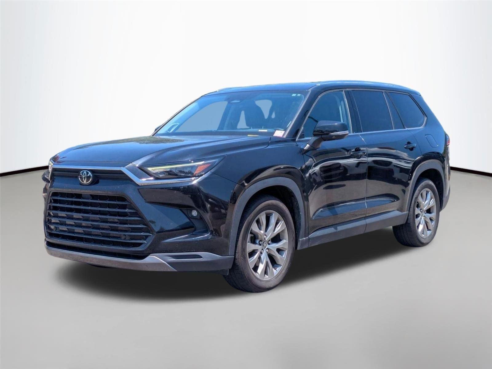 Used 2024 Midnight Black Metallic Toyota Limited image 1