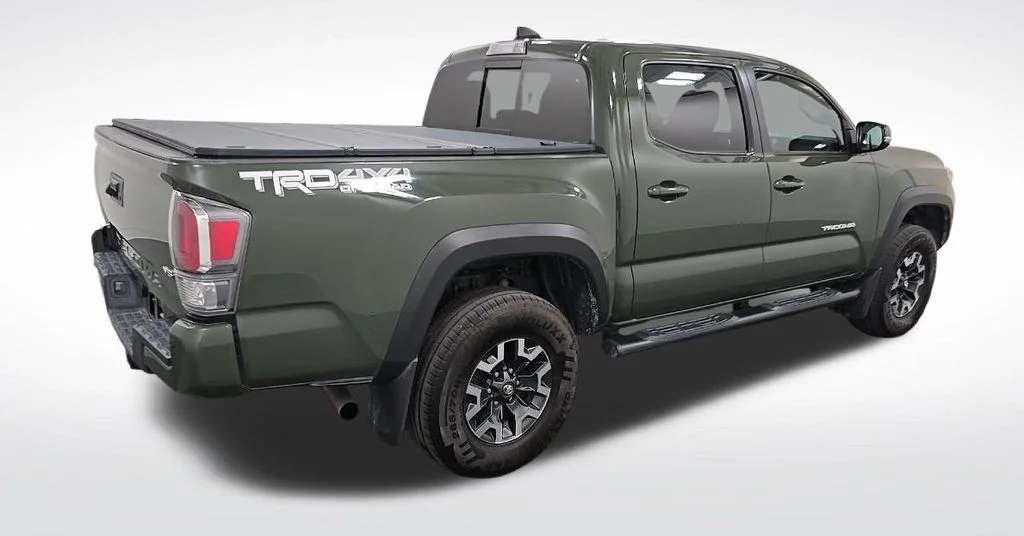 Used 2021 Green Toyota TRD Off-Road image 4
