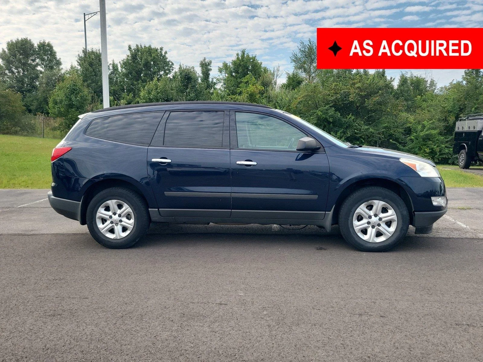 Used 2012 Dark Blue Metallic Chevrolet LS image 1