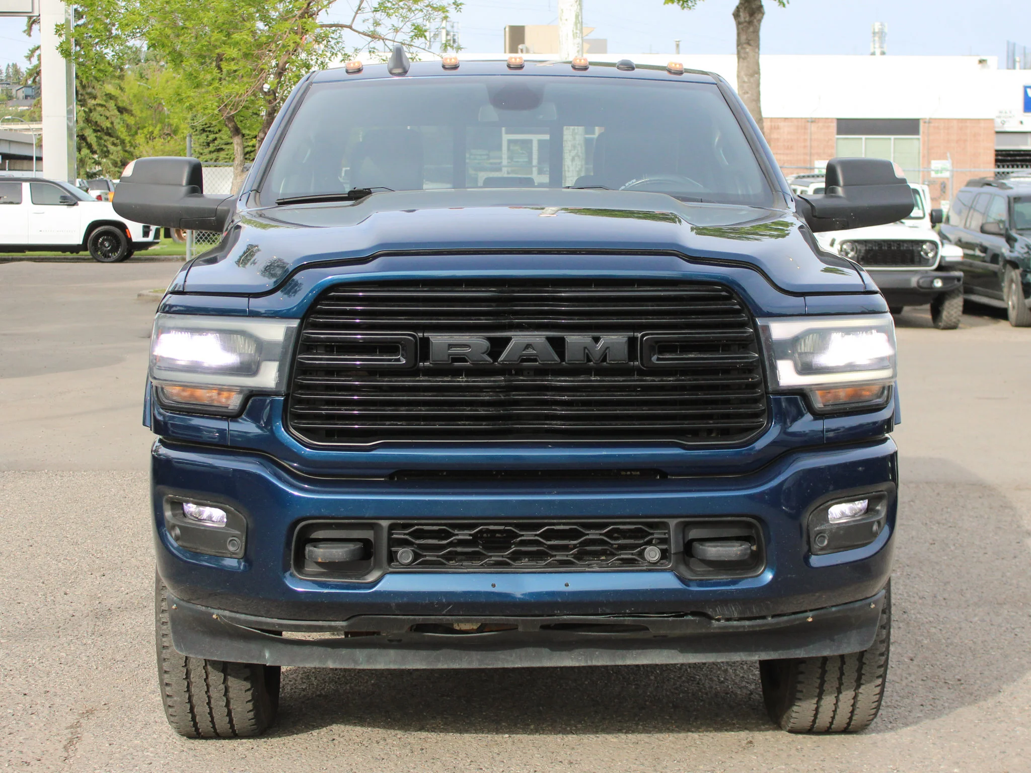Used 2021 Blue RAM Laramie * Night Edition | Cummins Diesel | Rear Air Suspension | Harman/Kardon | Apple CarPlay image 9