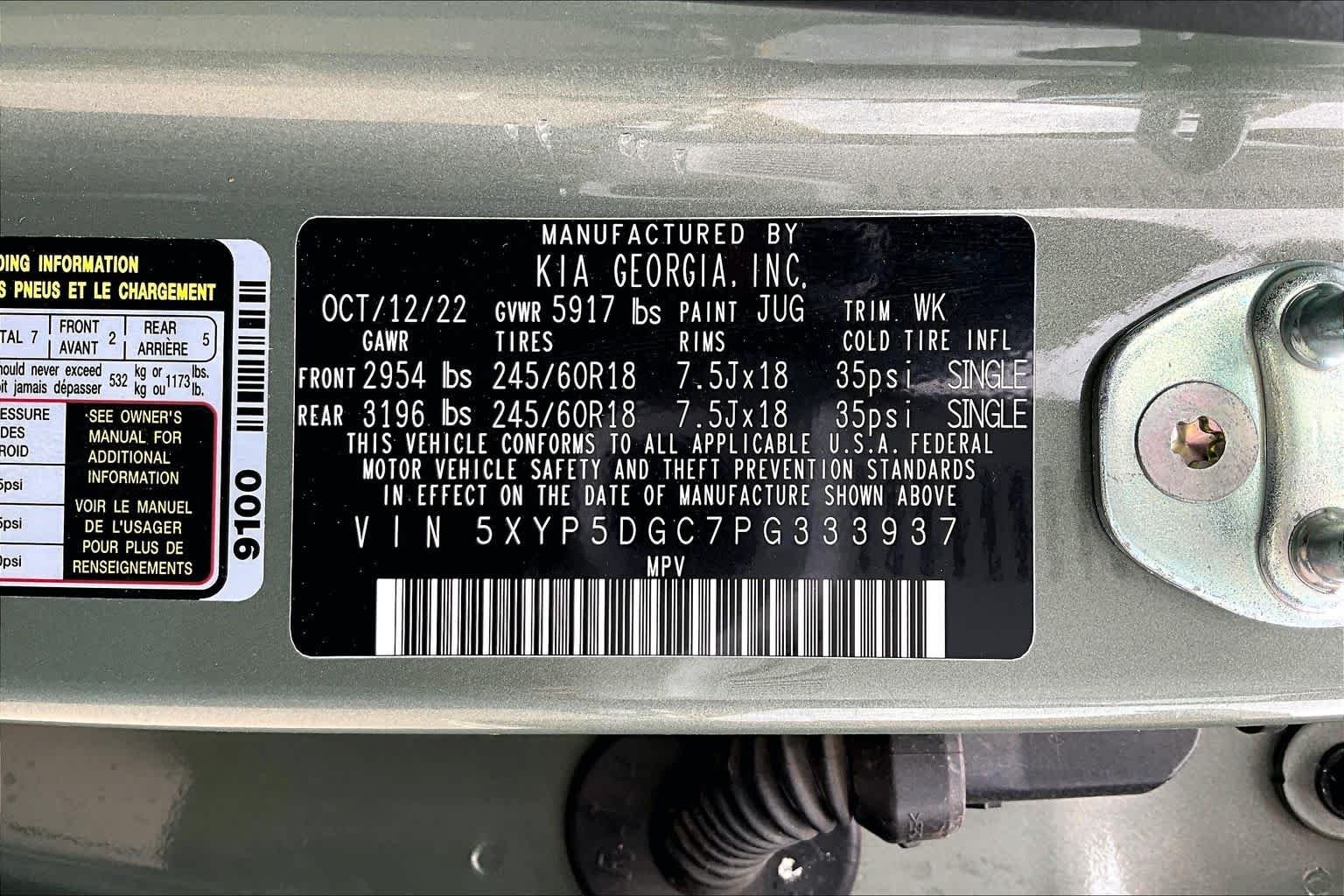 Used 2023 Jungle Green Kia SX Prestige X-Pro image 37