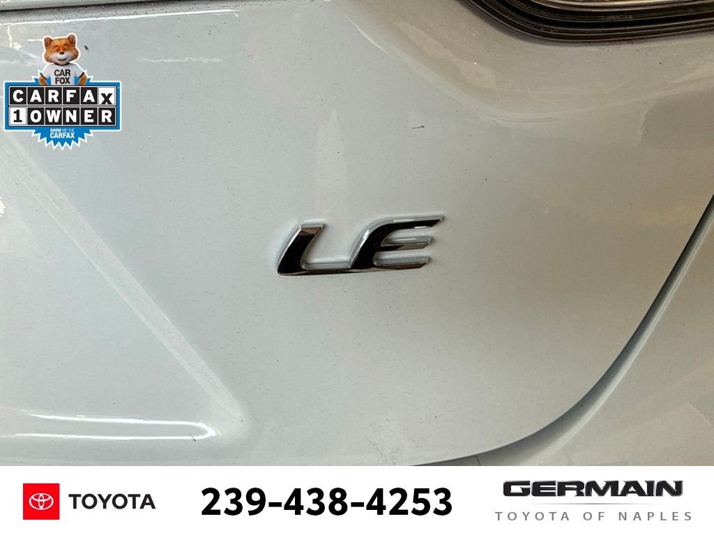 Certified Used 2025 White Toyota LE image 7