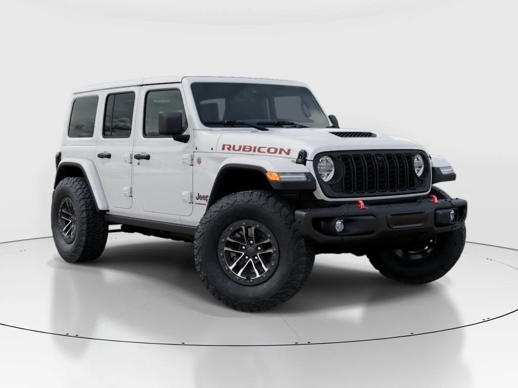 New 2026 Bright White Clear-Coat Exterior Paint Jeep Rubicon X image 6