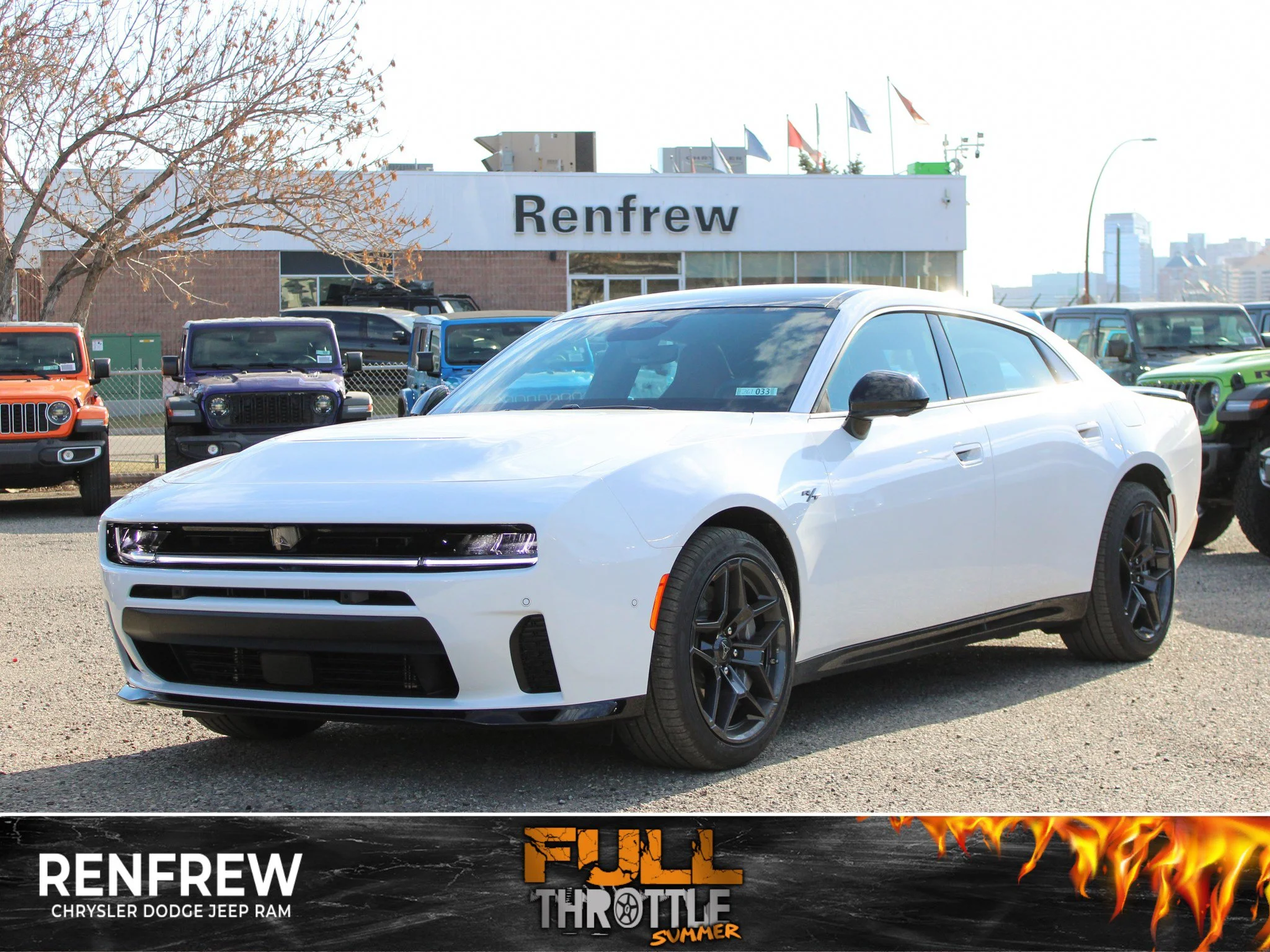 New 2026 White Dodge R/T Plus* 4-Door AWD image 1