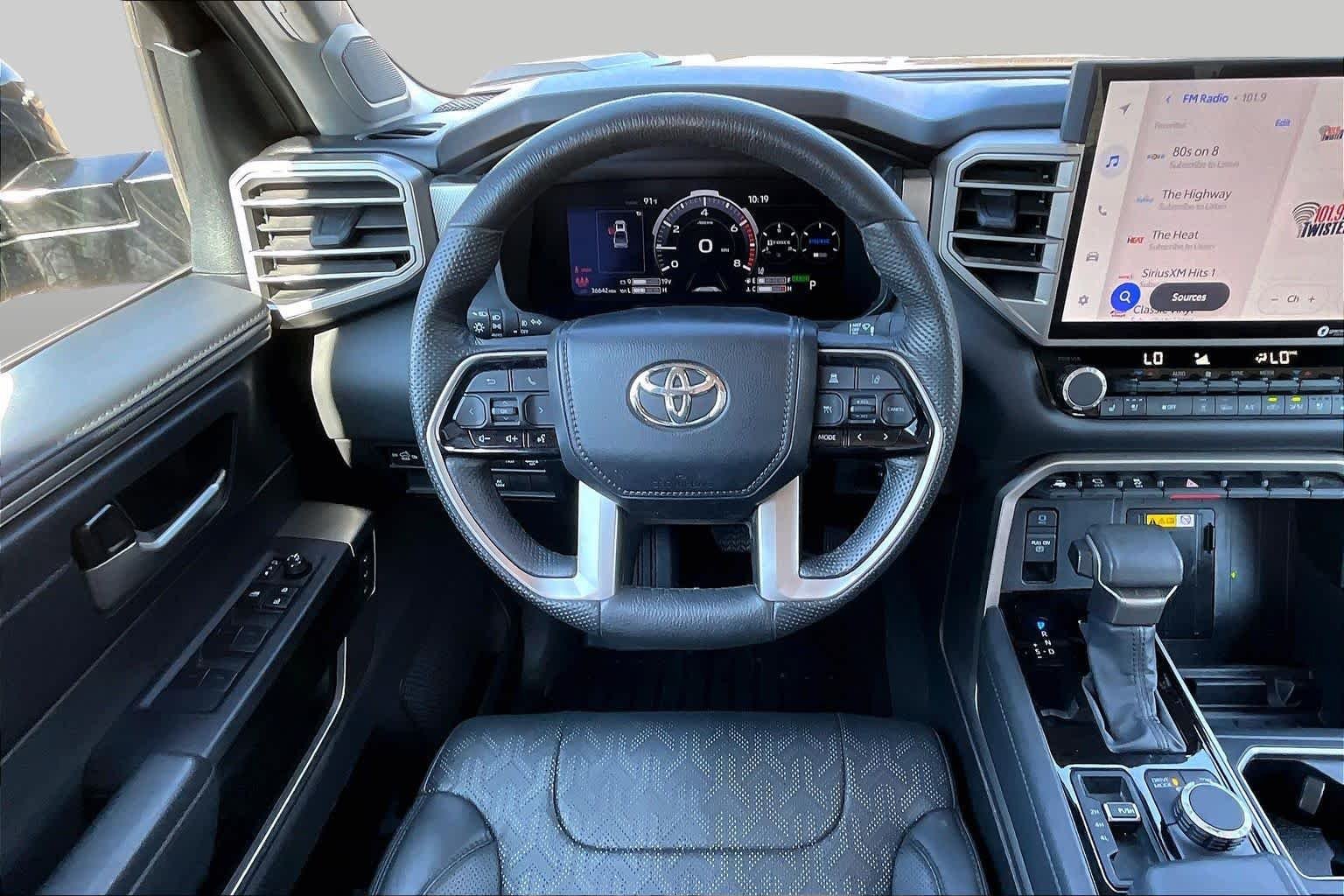 Certified Used 2024 Midnight Black Metallic Toyota Limited Hybrid image 6