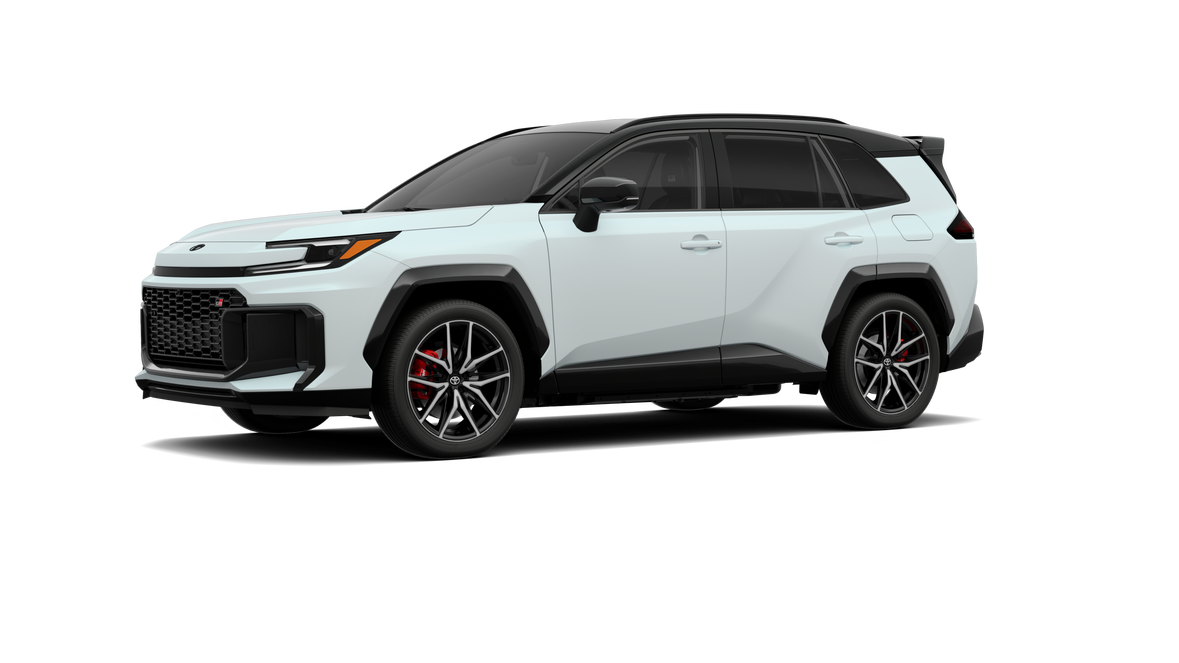 New 2026 Wind Chill Pearl with Midnight Black Metallic roof Toyota GR SPORT image 24