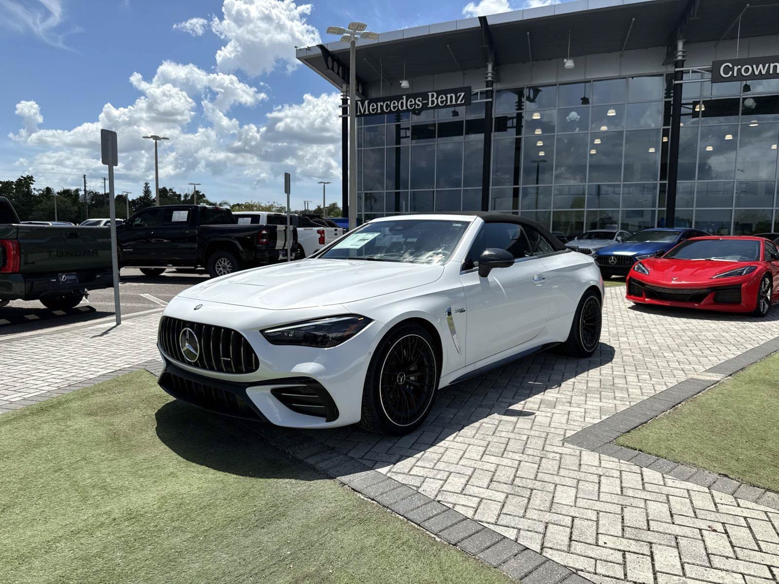New 2027 Moonlight White Mercedes-Benz AMG®  53 4MATIC+ Cabriolet image 11