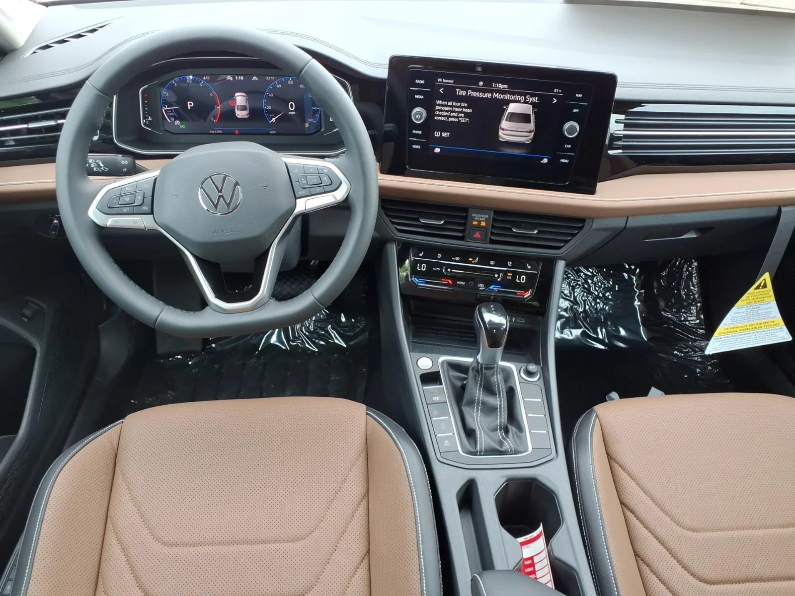 New 2026 Deep Black Pearl Volkswagen SEL AUTO image 9