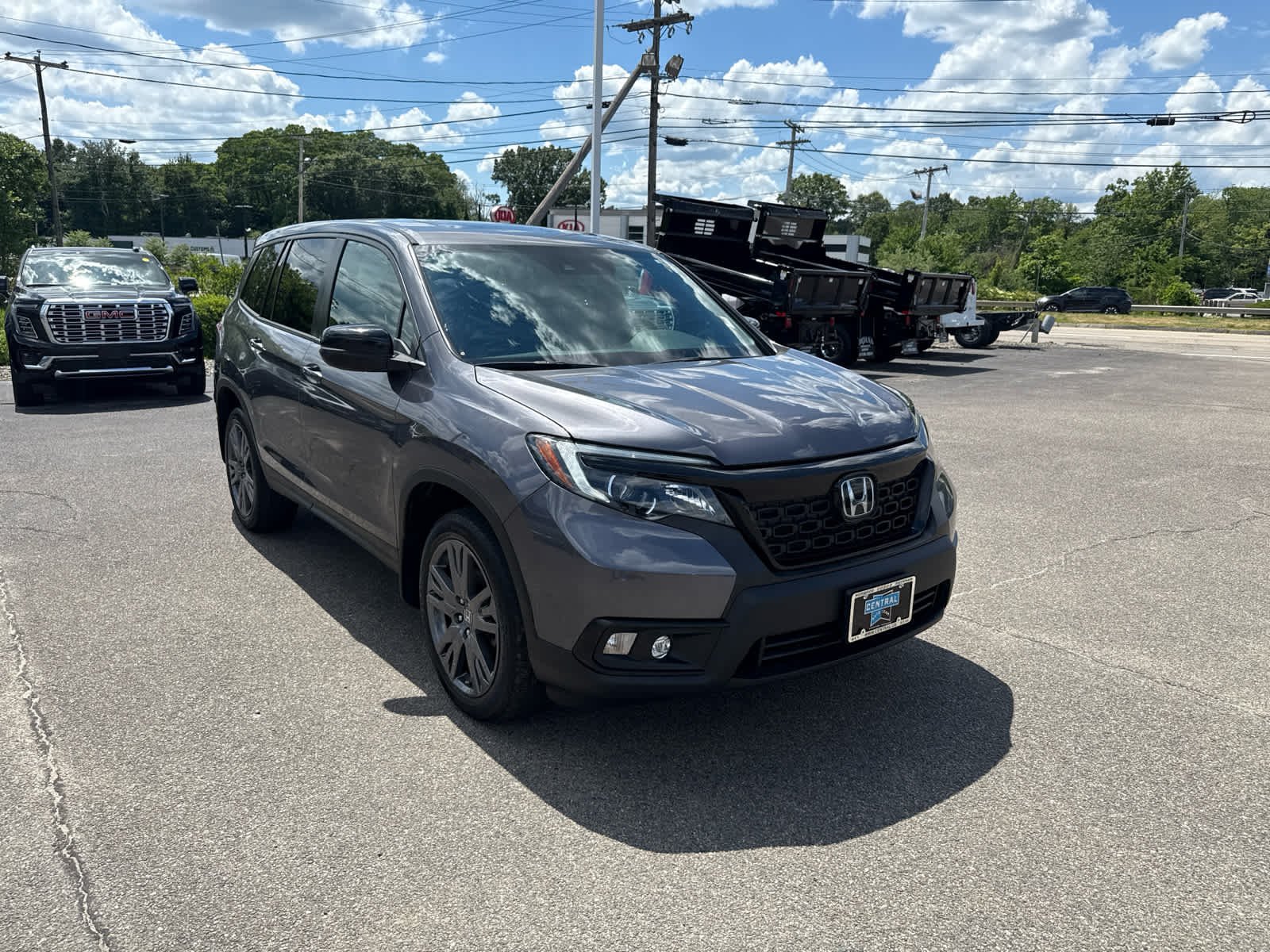 Used 2021 Gray Honda AWD EX-L image 7