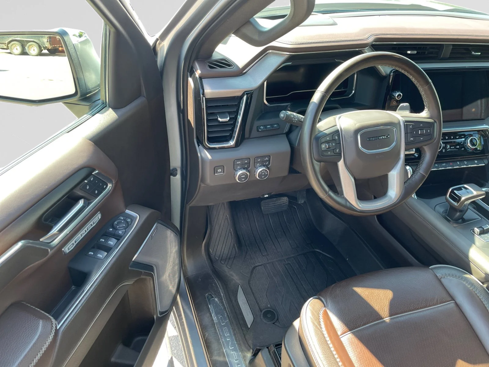 Used 2024 Gray GMC Denali Crew 3.0L Leather Sunroof Navigation 4x4 image 11