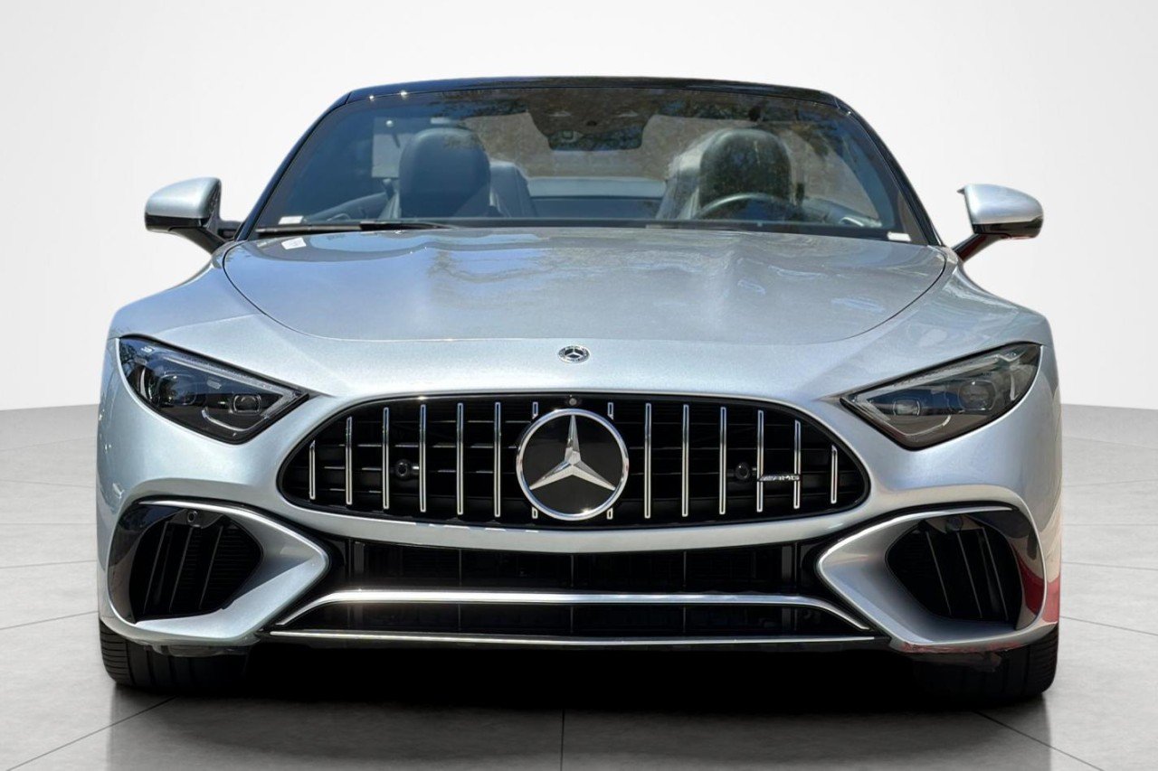 Certified Used 2022 Cirrus Silver Metallic Mercedes-Benz AMG® SL 55 image 8