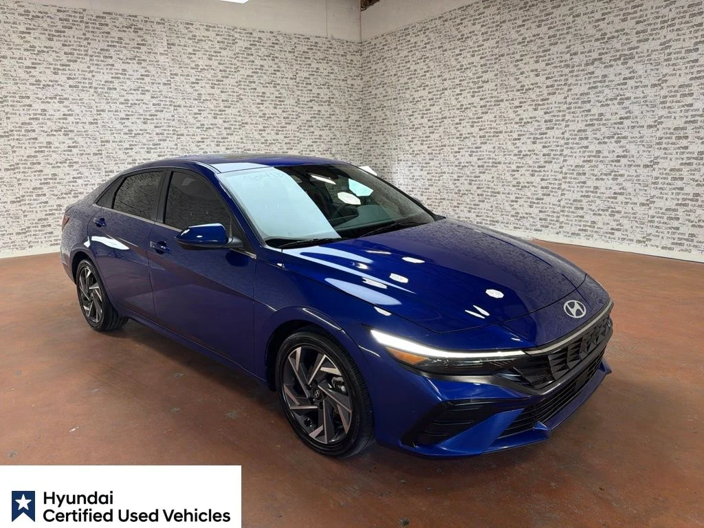 Certified Used 2025 Intense Blue Hyundai SEL Convenience image 1