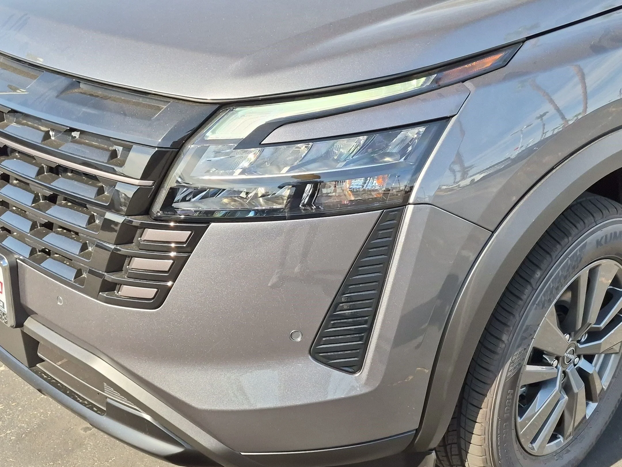 New 2026 Gun Metallic Nissan SV image 8