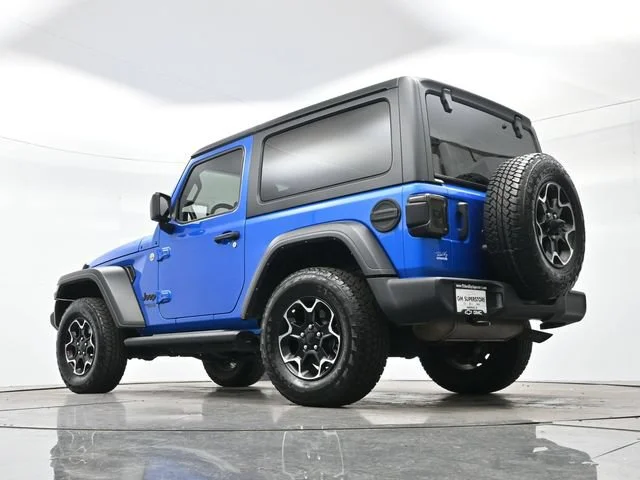 Used 2021 Hydro Blue Pearlc Jeep Sport S image 25