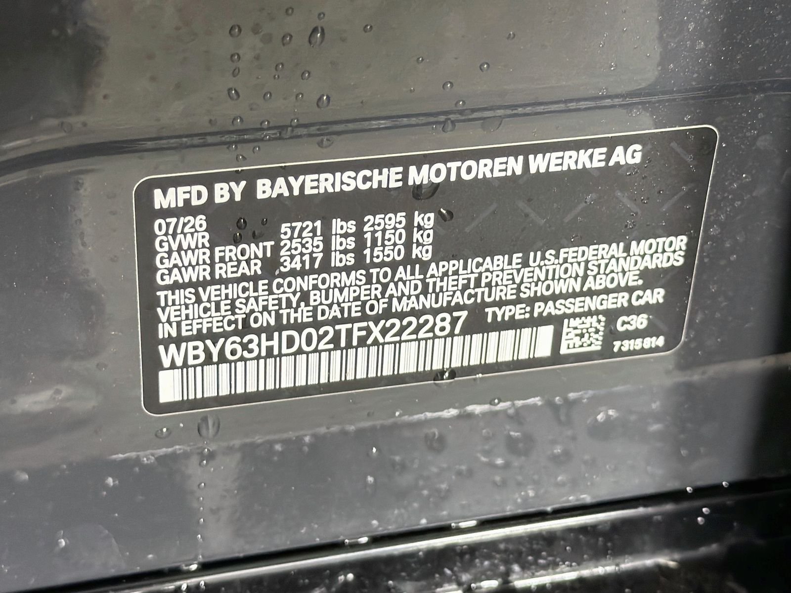 New 2026 Dravit Grey Metallic BMW eDrive40 image 34