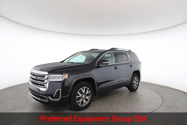 Used 2021 Blue GMC SLE image 3