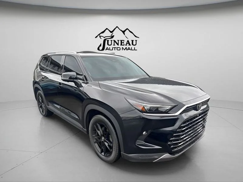 Used 2024 Midnight Black Metallic Toyota Limited image 1