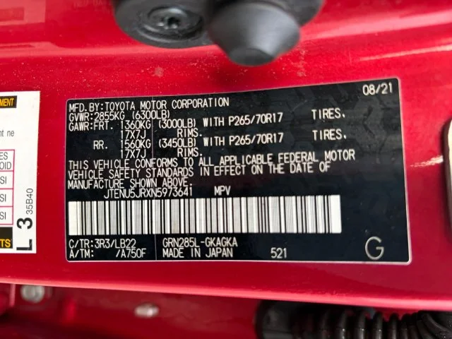 Used 2022 Red Toyota SR5 Premium image 24