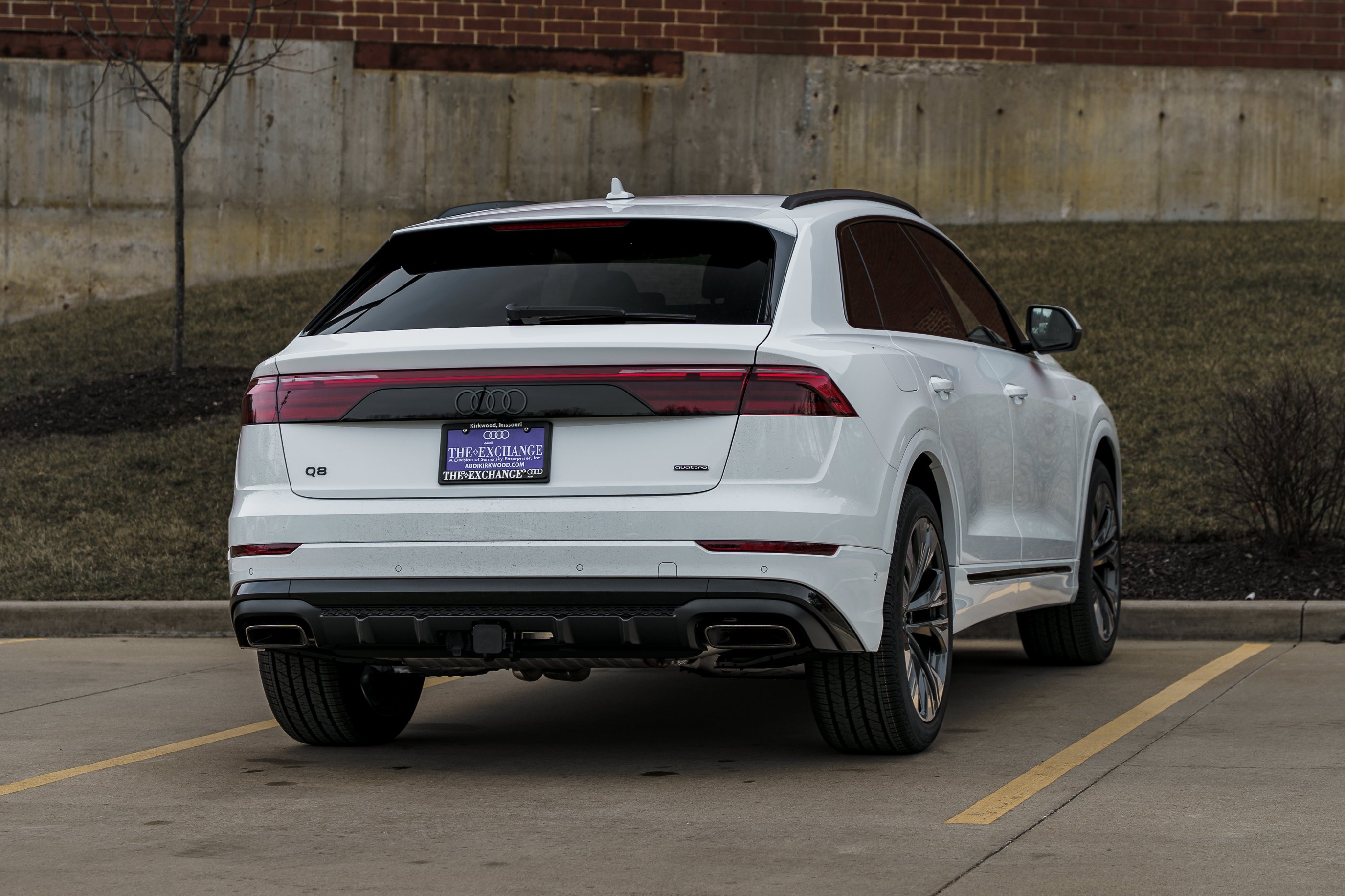 New 2026 Glacier White Metallic Audi Premium Plus image 4
