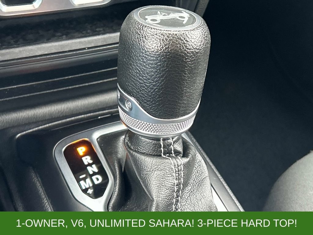 Used 2018 White Jeep Unlimited Sahara image 27